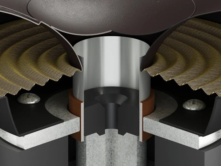 DALI woofer interior