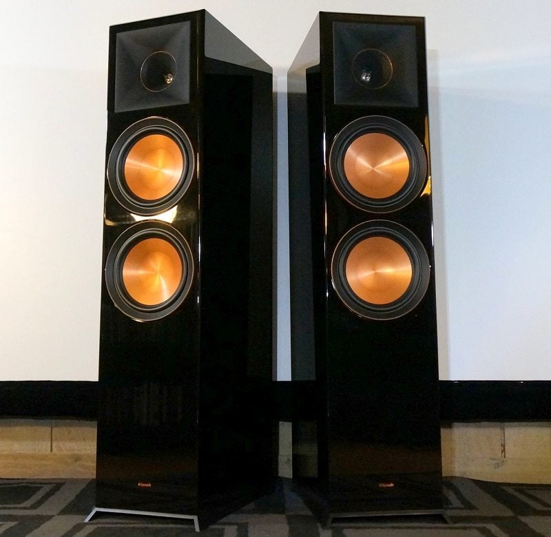 klipsch tall speakers