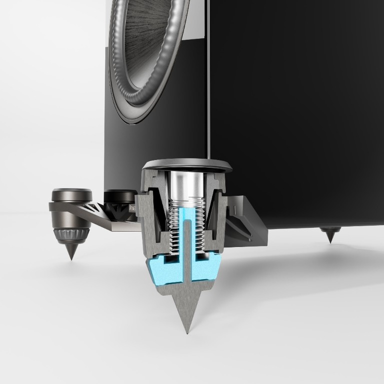 Outrigger Shock-Mount Isolation Feet
