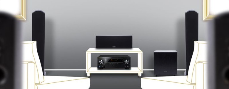 Pioneer Elites Dolby Atmos home theater.
