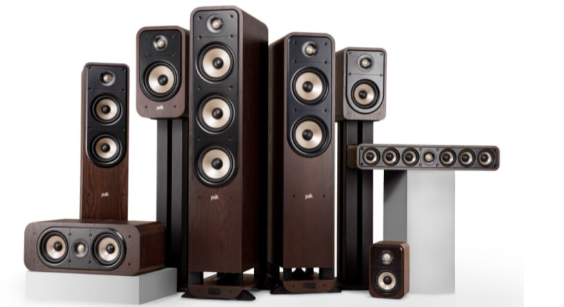 Best Buy: Polk Audio Signature Elite ES10 Hi-Res Surround Speaker Stunning  Black Signature Elite ES10