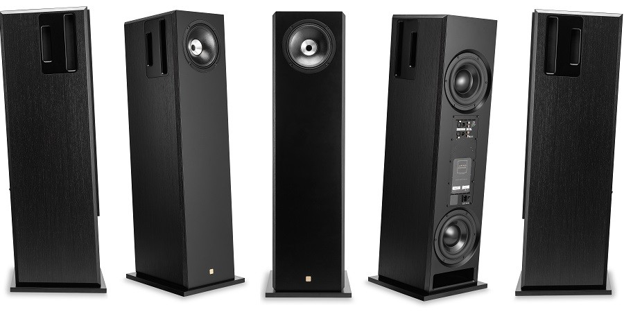 Sigberg Audio Saranna Active Floor-Standing Loudspeakers With Cardioid Bass!
