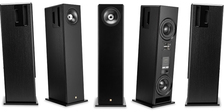 Sigberg Audio Saranna Active Floor-Standing Loudspeakers With Cardioid Bass!