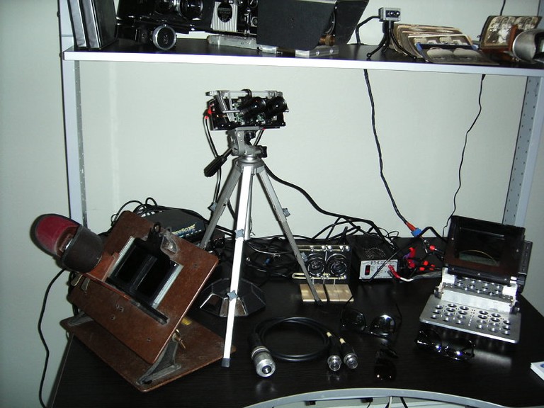 old 3D equipment