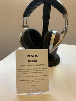 Denon makes headphones too