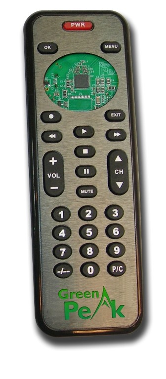 GreenPeak RF/IR Remote Technology Runs on a Watch Battery... Forever!