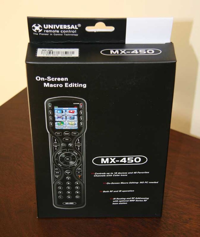 Universal Remote MX-450 Remote Control Review