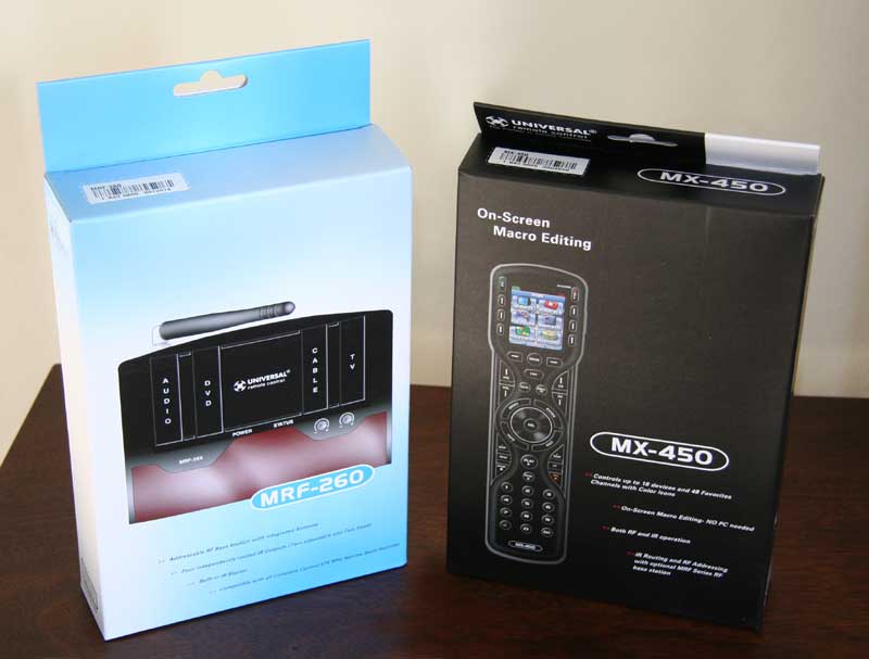 Universal Remote MX450 Remote Control Review Audioholics